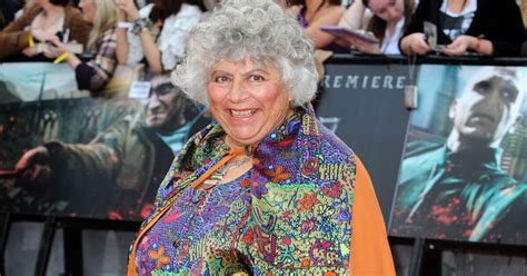 Miriam Margolyes Details Why She Doesn T Live With Partner Of 54 Years