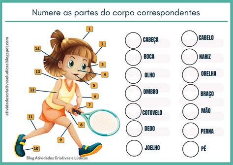 Atividades Esquema Corporal Ed Infantil - Atividades Esquema Corporal Ed Infantil - ZULEDU