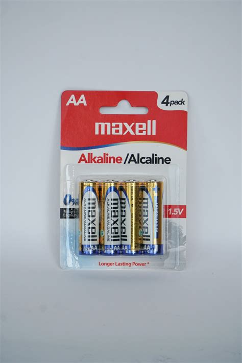 MAXELL AA Alkaline Batteries | Furniture Hardware & Fittings Supplier ...