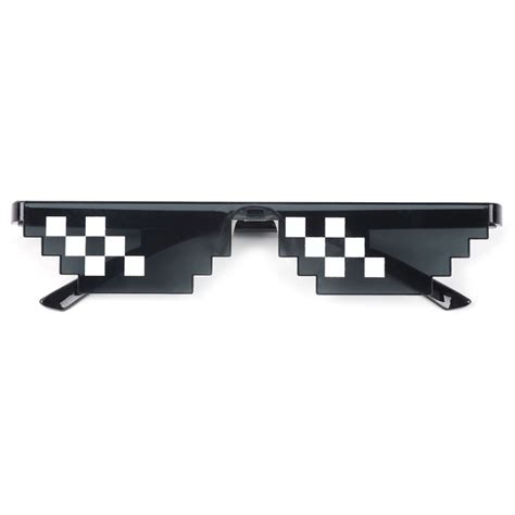 Mosaic Sunglasses Trick Toy Thug Life Glasses With Grandado