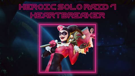 Injustice Mobile Heroic Raid Heartbreaker Harley Quinn Youtube