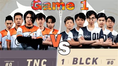 First Day Of Mpl Second Game Tnc Vs Blacklist Game Youtube