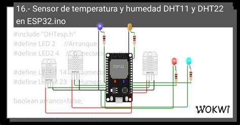 Sensor De Temperatura Y Humedad DHT11 Y DHT22 En ESP32 Ino Copy 2