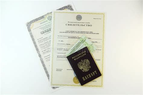 Documents Passport Of The Citizen Of The Russian Federation And