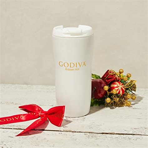 Godiva Hot Chocolate Travel Mug Gift Set Includes Ceramic Travel Mug With Gourmetian