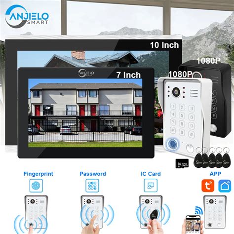 1080p Video Intercom F R Zu Hause Wohnung Sicherheit Kit Video T