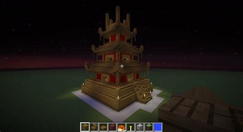 Ancient Chinese Pagoda Minecraft Map