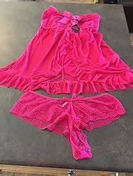 Avidlove Sexy Lingerie For Women Lace Babydoll Strap Chemise Halter Lingerie Nightwear Plus Size