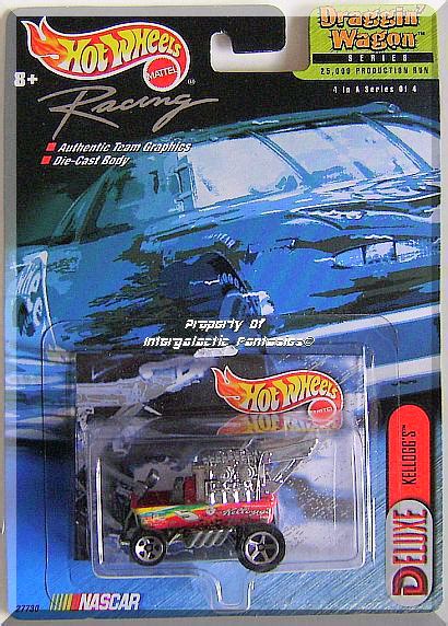 Hot Wheels Draggin Wagon HW Racing Draggin Wagon Series 4 4 2000 Red Contemporary