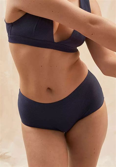 Buy Other Stories Textured High Waist Bikini Bottoms Online Zalora