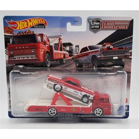 Hot Wheels Car Culture Team Transport 65 Mercury Depop