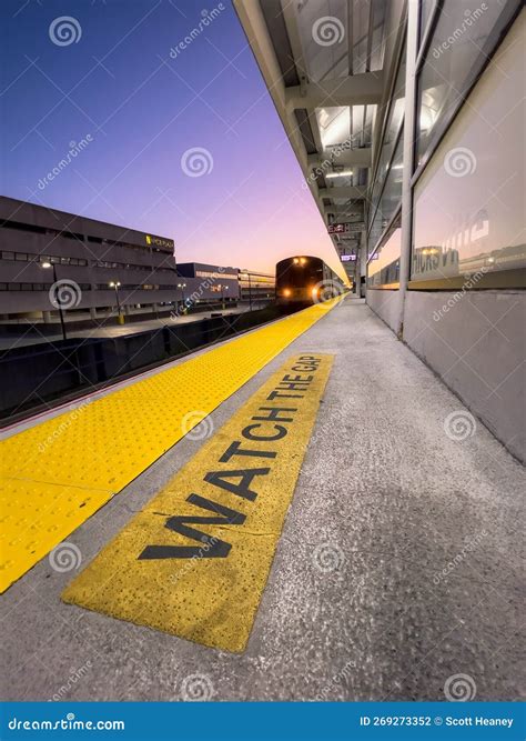 Watch the Gap Signage at the Hicksville Long Island Railroad (LIRR