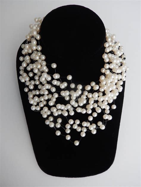 1970s Langani Multi Strand Pearl Necklace At 1stdibs Langani Jewelry