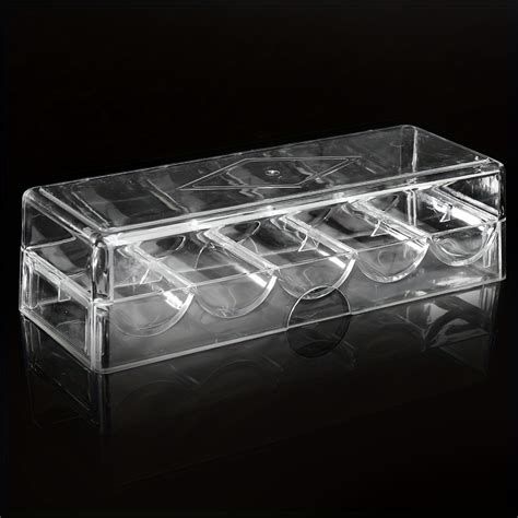acrylic chip storage box mahjong game room chip holder temu ireland