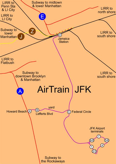 world.nycsubway.org: New York City JFK Airtrain