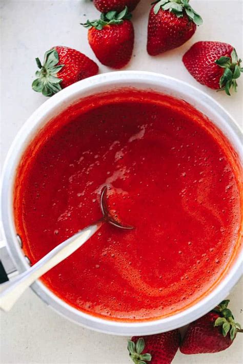 Strawberry Sauce Recipe