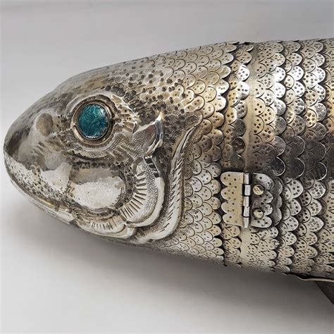 Antique Silver Fish | waxantiques