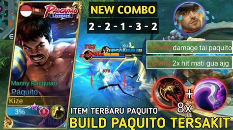 New Update Emblem Dan Build Paquito Tersakit 2022 L Item Paquito