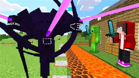 Wither Storm Vs Security House Minecraft JJ And Mikey In Minecraft