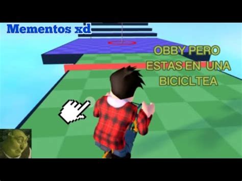 Obby PERO Estás en Una BICICLETA momentos XD YouTube