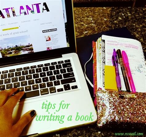 Real College Student of Atlanta: Tips for writing a book