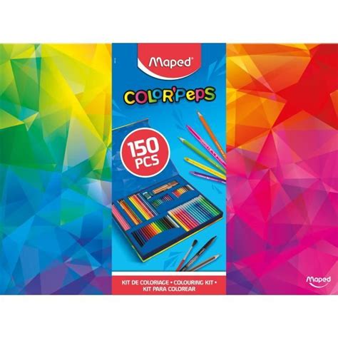 Maped Kit De Coloriage Pcs Color Peps Crayons De Couleur