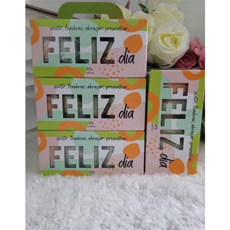 Presente Natura Tododia Caixa De Sabonete Feliz Dia Sabonetes Sortidos