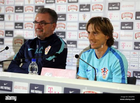 Ante Cacic Coach Croatian National Football Team Luka Modric Player Hi