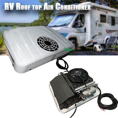 V Rv Rooftop Air Conditioner Cooling A C Unit Fit Motorhome Rv Van