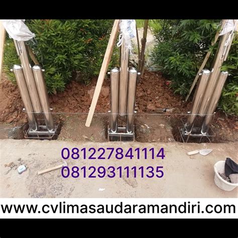 Jual Tiang Bendera Bahan Stainless Steel Kualitas Premium Jakarta