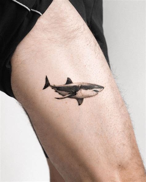 Share 82 Black And White Shark Tattoo Super Hot In Coedo Vn