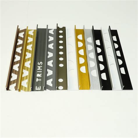 Niuyuan Factory Metal Tile Accessories Tile Edging Trim Gold Border