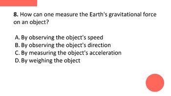 Grade 5 6 Science Reading Passage 7 Force And Motion Google Slides