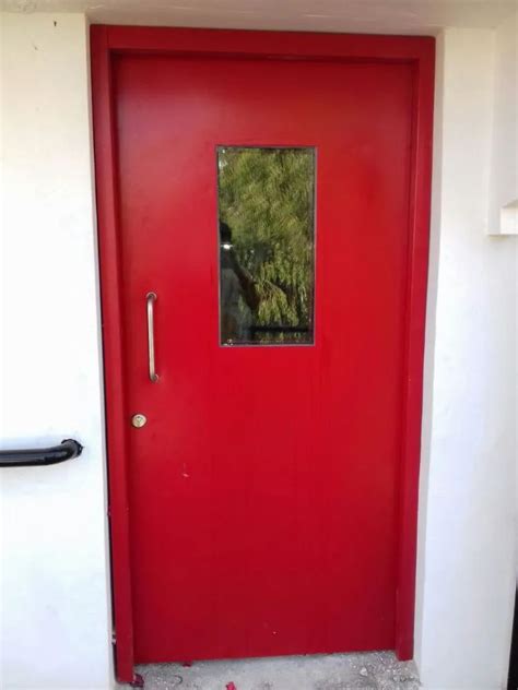 Mild Steel Powder Coated Fire Rated Door At Best Price In Hyderabad