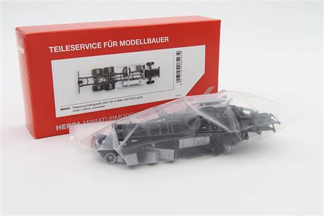 Herpa 085434 Teileservice Fahrgestell LKW 7 82 M MAN TGX TGS 3a Tests