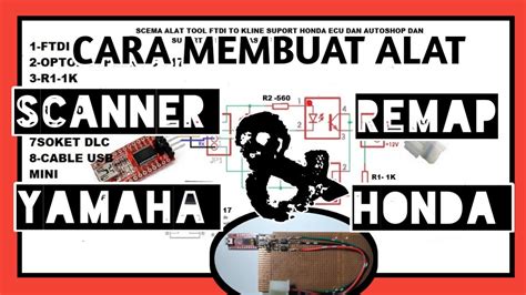 Cara Membuat Alat Scanner Alat Utk Scanner Remap Yamaha Dan Honda