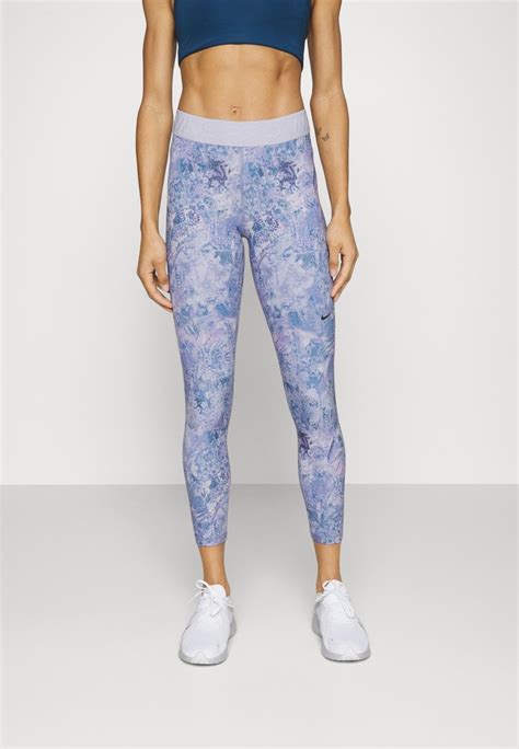 Nike Performance Tights Oxygen Purple Space Purple Gridiron Lila