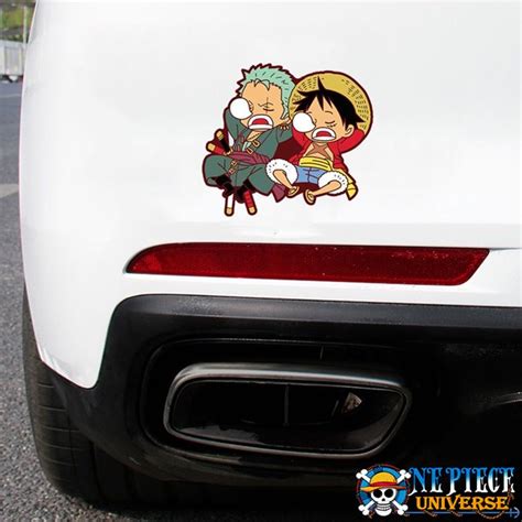 Luffy Car Sticker Water Proof - Official One Piece Merch Collection 2024 - One Piece Universe Store