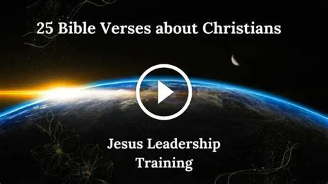 Christianity: Bible Verses about Christians