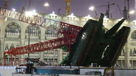 Crane Collapses In Mecca Grand Mosque Kills Daily Post Nigeria