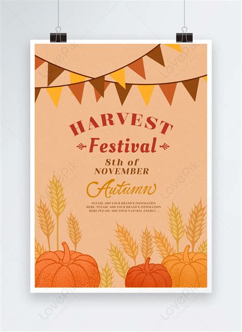 Color banner harvest festival poster template image_picture free download 465513590_lovepik.com