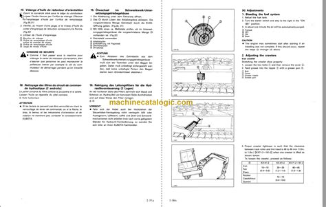 Kubota Kx41 2 61 2 71 2 91 2 121 2 161 2 Workshop Manual Machine Catalogic