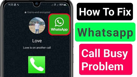 How To Know Whatsapp Call Busy When You Call From Network Call Fix