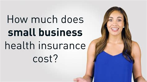 How Much Does Small Business Health Insurance Cost Youtube