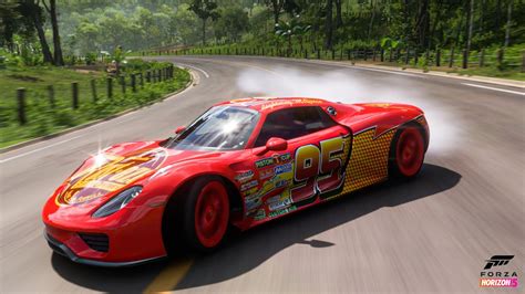 LIGHTNING MCQUEEN FORZA HORIZON 5 RTX ON YouTube