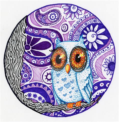 Owl Doodle by Gabi10V3 on DeviantArt