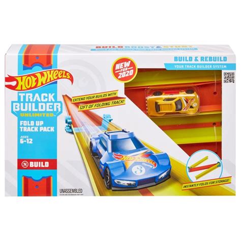 HOT WHEELS Track Builder Składany Tor GLC91