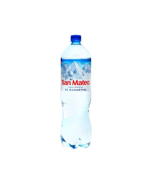 San Mateo Agua Mineral X Ml Con Gas