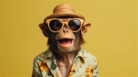 91,000+ Funny Monkey With Sunglasses Studio Pictures