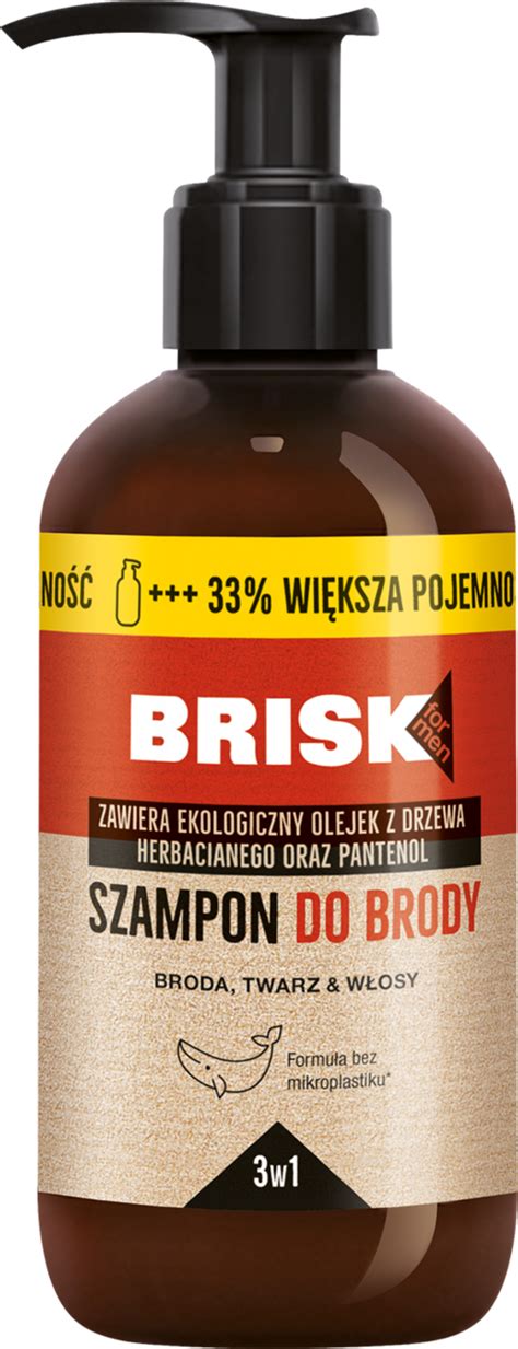 Brisk Szampon Do Brody W Ml Ml Drogeria Rossmann Pl